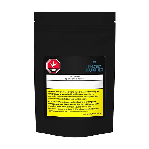 Image for Nebula Runtz Hash Rosin, cannabis all products by Naked Mummer