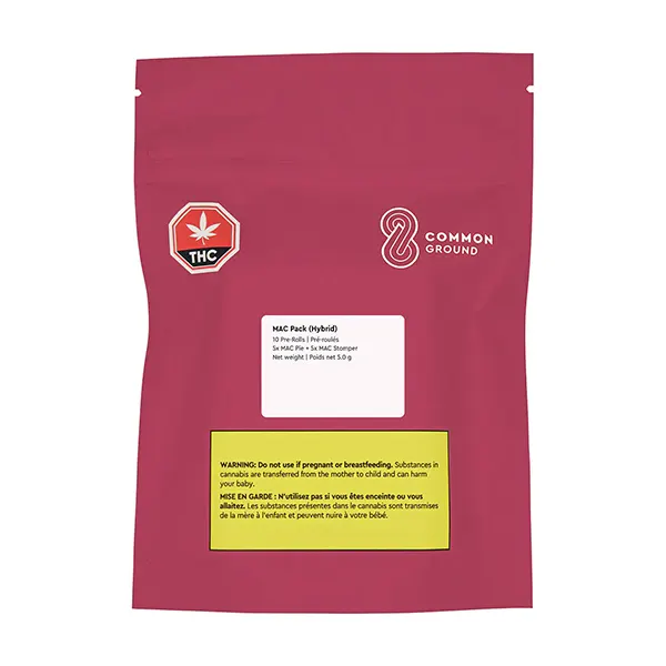 Image for MAC Pack Pre-Roll, cannabis all products by Common Ground