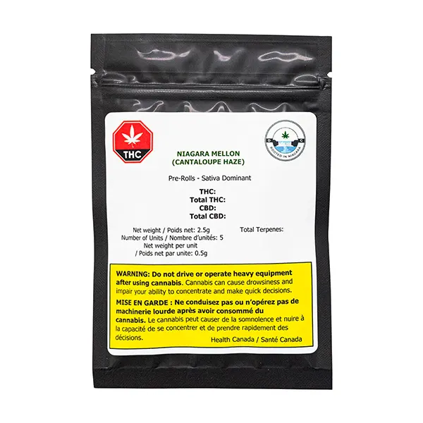 Image for Niagara Mellon Pre-Roll, cannabis all products by Dykstra Greenhouses