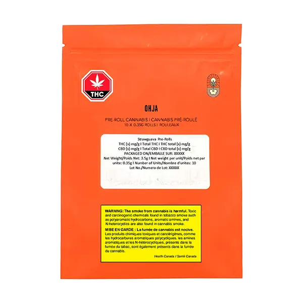 Image for Strawguava Pre-Roll, cannabis all products by OHJA
