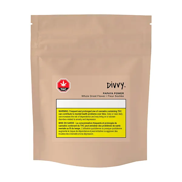 Image for Papaya Power, cannabis dried flower by Divvy