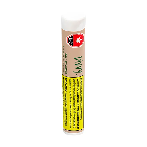 Image for Roll Up Indica Pre-roll, cannabis pre-rolls by Divvy