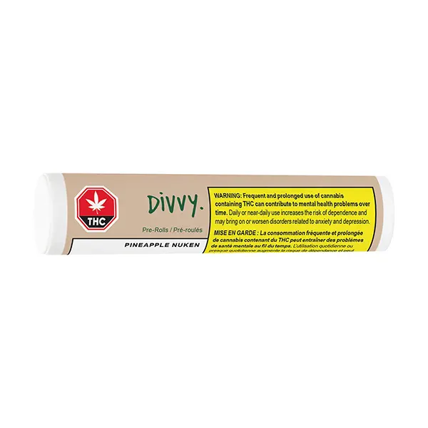 Pineapple Nuken Pre-Roll (Pre-Rolls) by Divvy