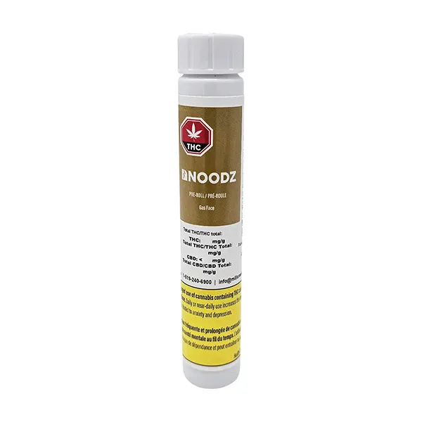 Image for Gas Face Pre-Roll, cannabis popular in all products by Noodz