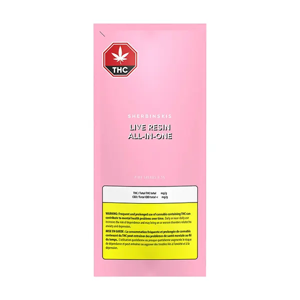 Image for Pink Sherbs Live Resin AIO, cannabis all products by Sherbinskis
