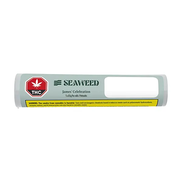 Image for James' Celebration: Craft Small Batch Rotational Pre-Roll, cannabis all products by Seaweed