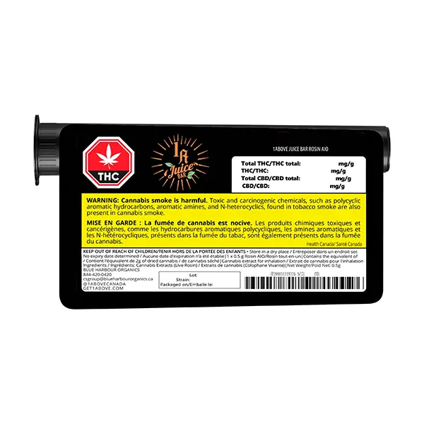 Juice Bar Rosin Aio (Disposable Vapes) by 1Above