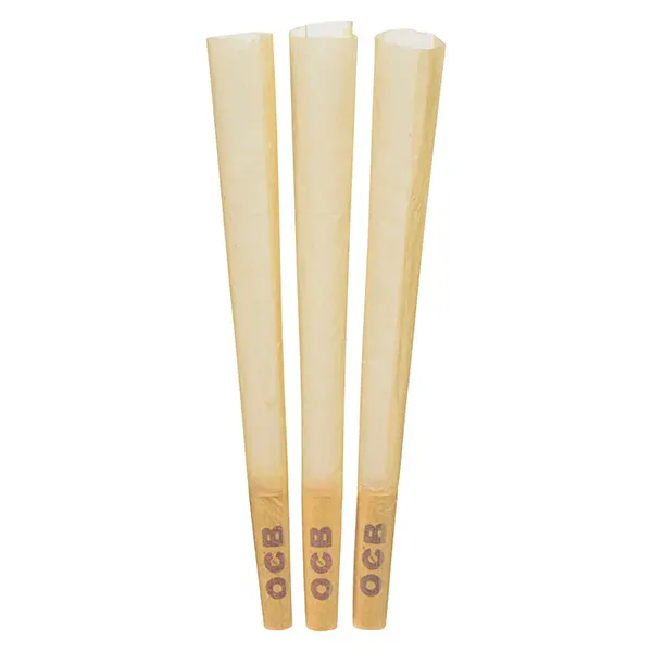 Image for Virgin Unbleached Cones KS, cannabis rolling papers, cones by OCB
