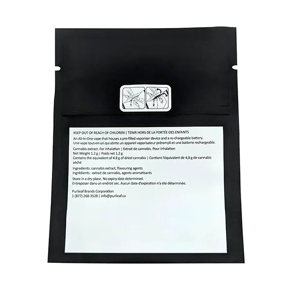 1000 Mg THC Vibe AIO - Jungle Jive (Disposable Vapes) by Tytan