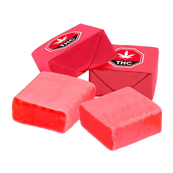 Image for 1:1:1:1 Original Cherry Taffy THC/CBN/CBG/CBD
