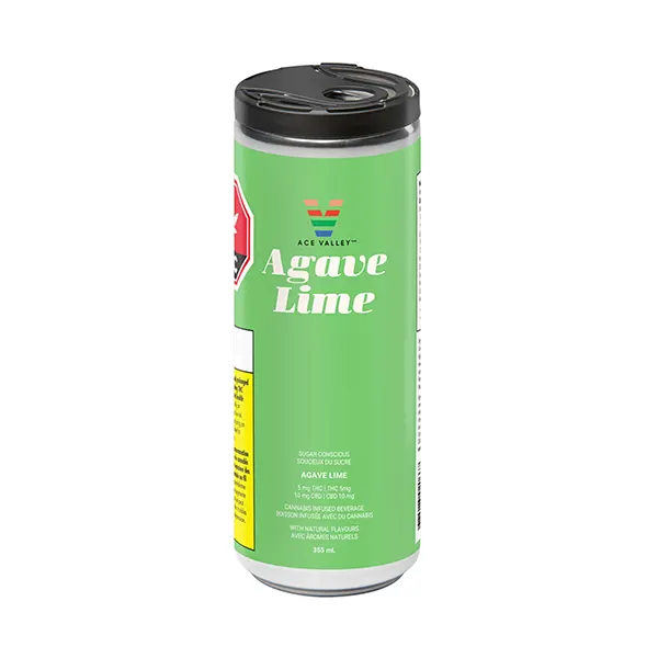Image for Agave Lime, cannabis sparkling water by Ace Valley