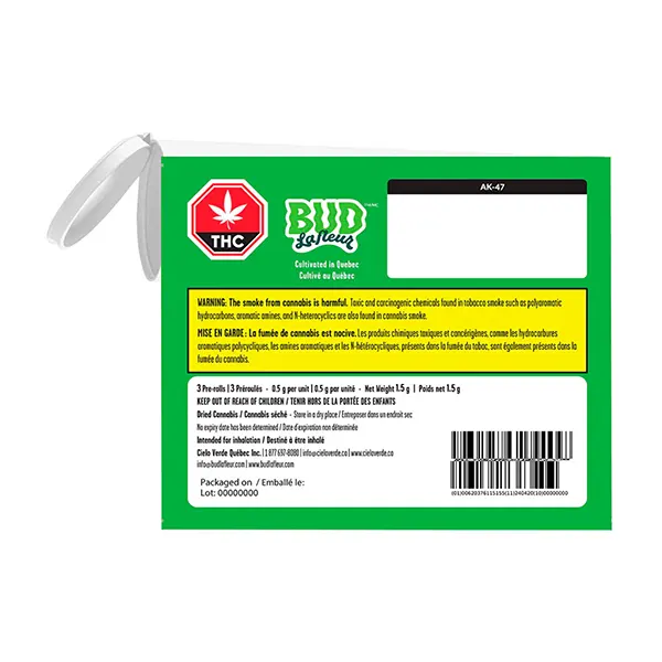 Image for Ak-47 Pre-roll, cannabis pre-rolls by Bud Lafleur