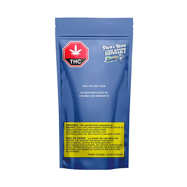 Apple Apricot Tsunami Liquid Diamond Disposable (Disposable Vapes) by Papa's Herb