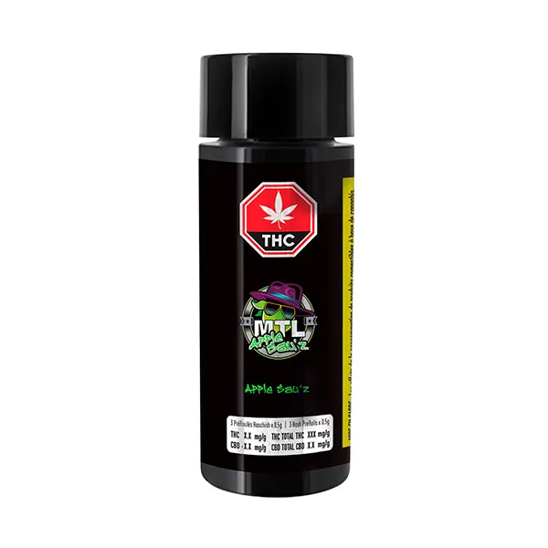 Image for Apple Sau'z, cannabis pre-rolls by MTL Cannabis