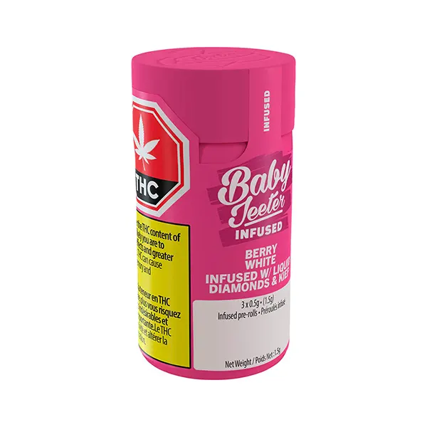 Image for Baby Jeeter Infused Berry White Infused Pre-Roll, cannabis pre-rolls by Jeeter