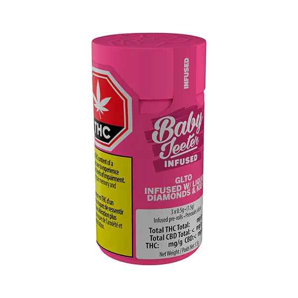 Image for Baby Jeeter Infused GLTO Pre-Roll, cannabis pre-rolls by Jeeter