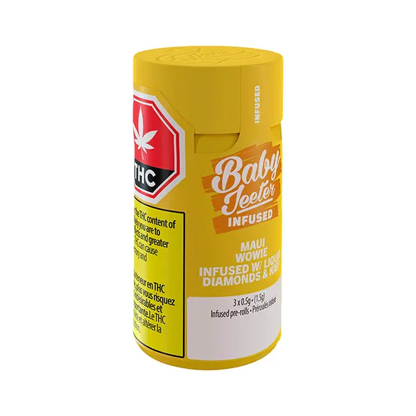 Image for Baby Jeeter Infused Maui Wowie Pre-Roll, cannabis all products by Jeeter