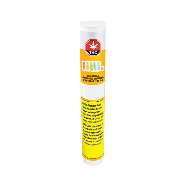 Banaenae Diamond Infused Pre-roll (Pre-Rolls) by Litti.