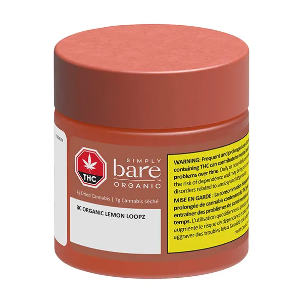 BC Organic Lemon Loopz (Dried Flower) by Simply Bare