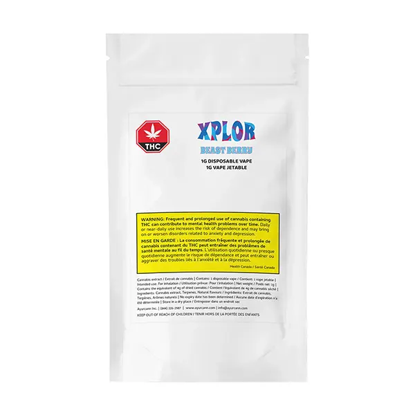 Beast Berry Disposable Vape (Disposable Vapes) by XPLOR
