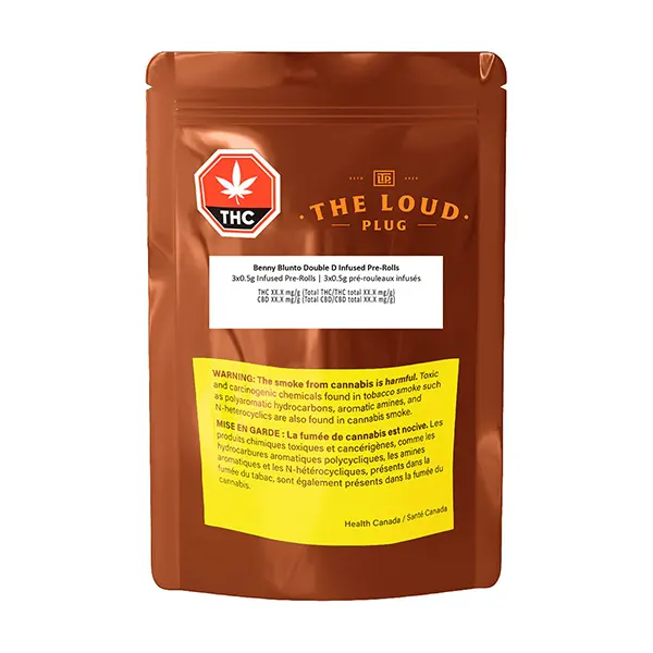 Image for Benny Blunto Double D Infused Pre-Roll, cannabis blunts by The Loud Plug