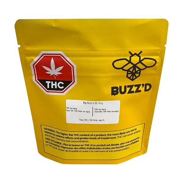Image for Big Buzz OG, cannabis dried flower by Buzz'd
