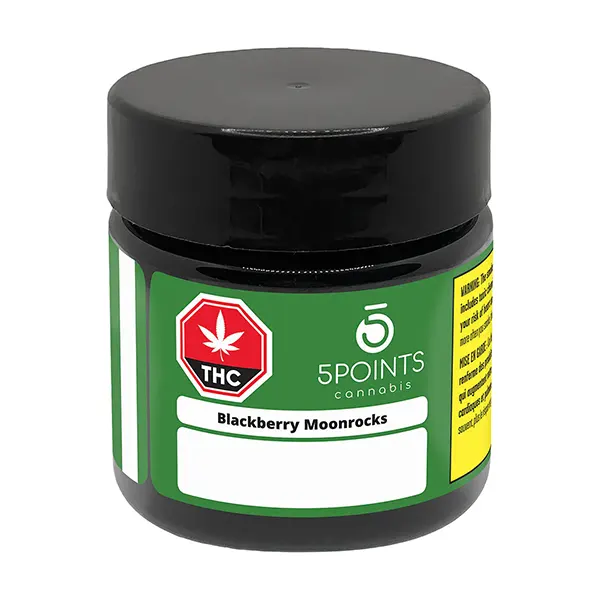 Blackberry Moonrocks (Dried Flower) by 5 Points Cannabis