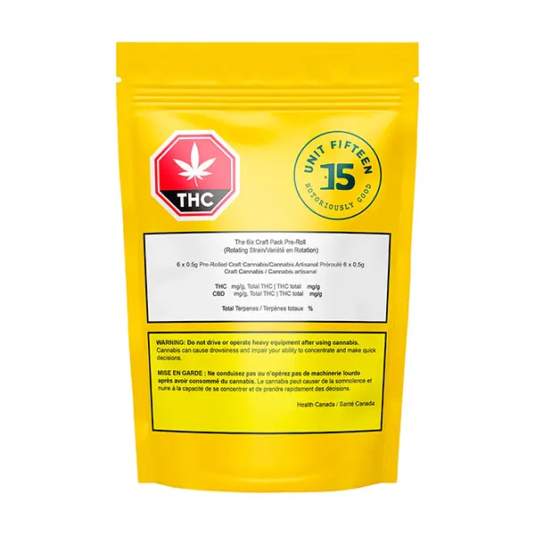 Image for The 6ix Craft Pack Pre-Roll, cannabis all products by Unit 15
