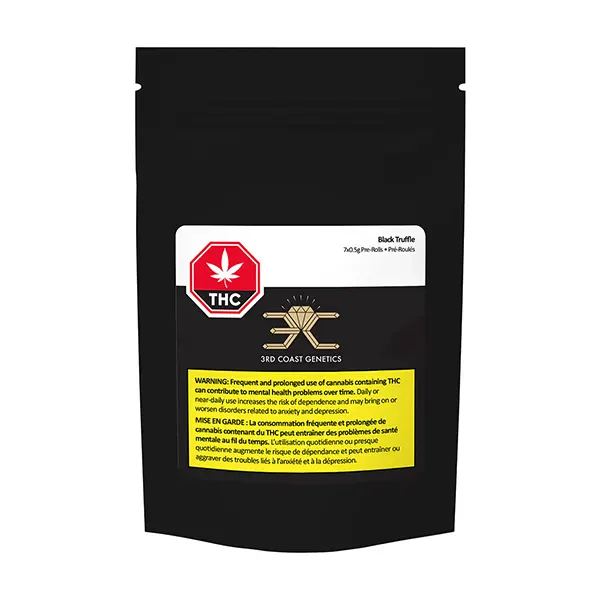 Black Truffle Pre-Roll (Pre-Rolls) by 3rd Coast Genetics