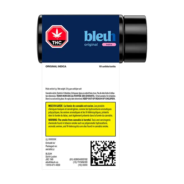 Original Indica Pre-roll (Pre-Rolls) by Bleuh