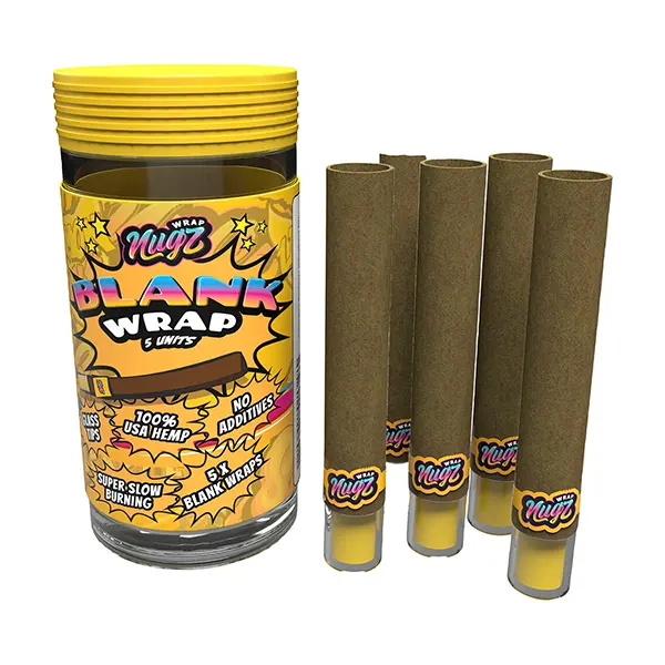 Blank Wraps (Rolling Papers, Cones) by Nugz