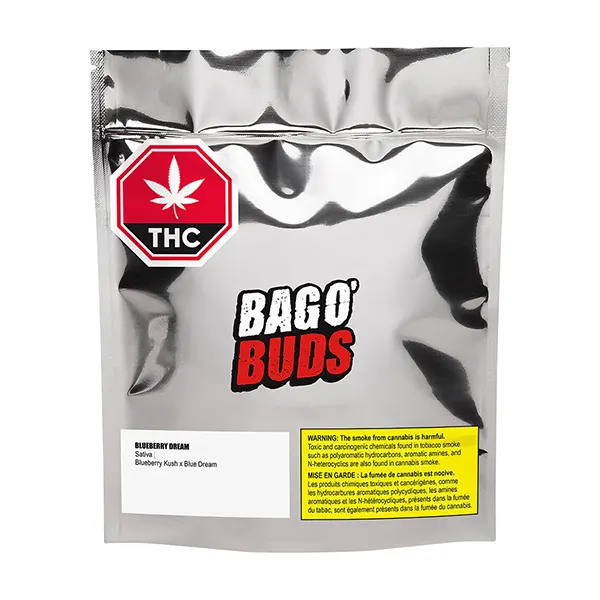 Image for Blueberry Dream, cannabis dried flower by Big Bag O' Buds