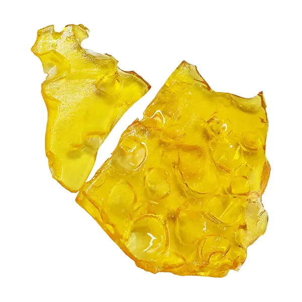 Image for Blueberry Fuego Shatter, cannabis shatter, wax by Next Friday