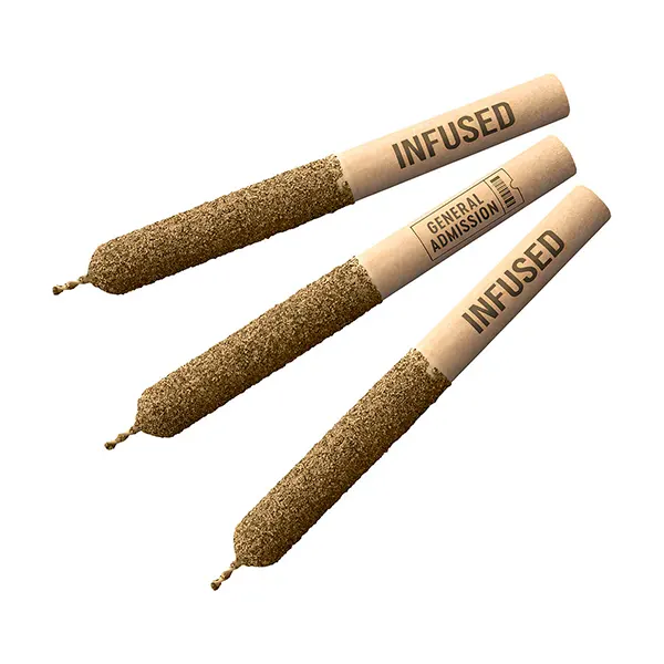 Blue Razz Distillate Infused Pre-roll (Pre-Rolls) by General Admission