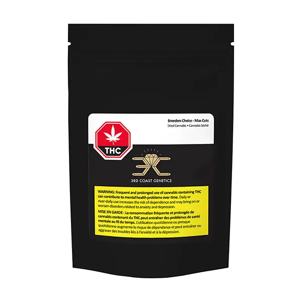 Breeders Choice - Max Cuts (Dried Flower) by 3rd Coast Genetics