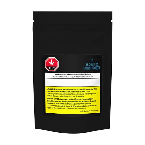 Bubble Hash And Diamond Infused Blunt (Blunts) by Naked Mummer