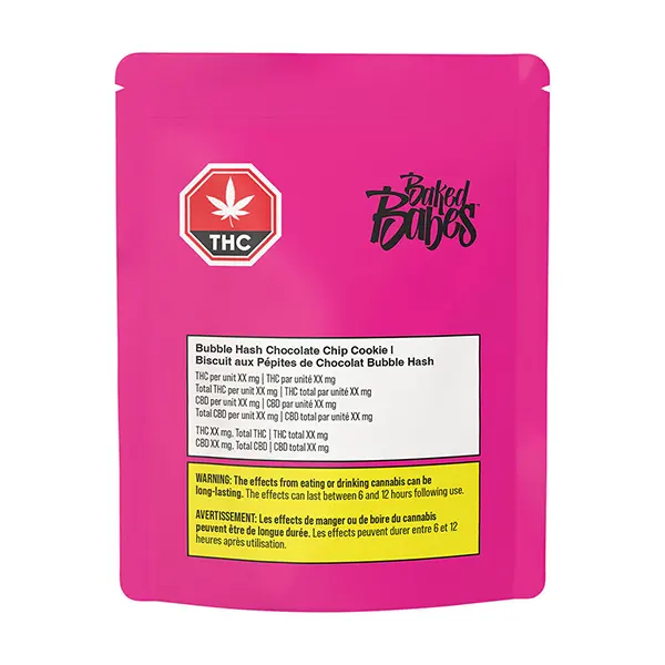Image for Bubble Hash Chocolate Chip Cookie, cannabis all products by Baked Babes