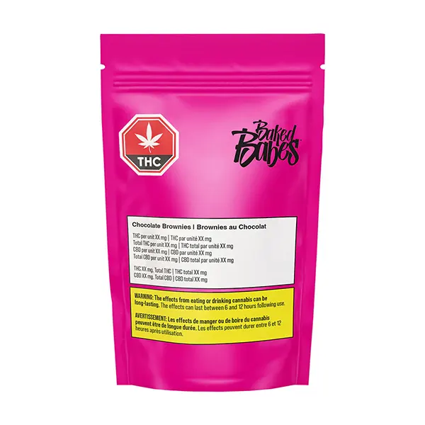 Image for Chocolate Brownies, cannabis all products by Baked Babes