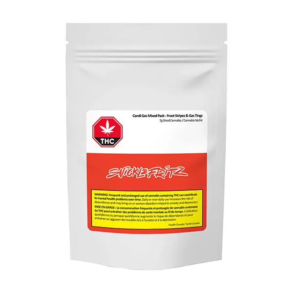 Candi Gas Mixed Pack - Froot Stripez & Gas Tingz (Dried Flower) by Snicklefritz