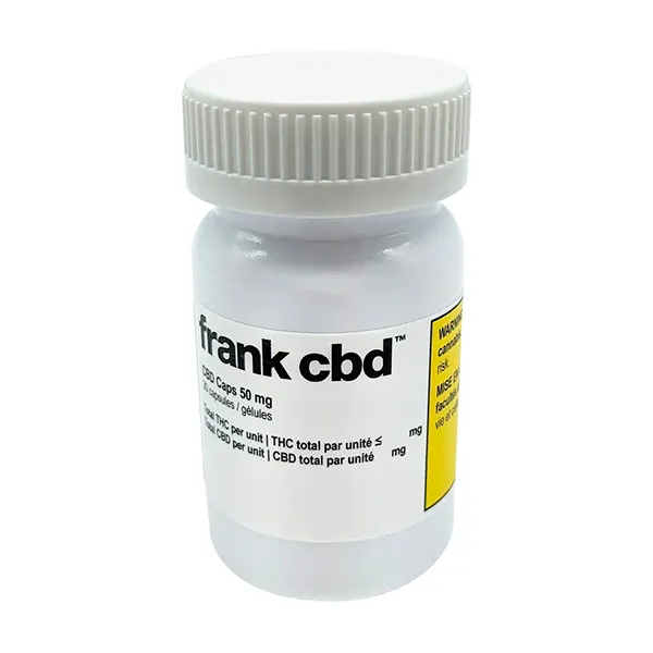 CBD Caps 50 (Capsules, Softgels) by Frank CBD