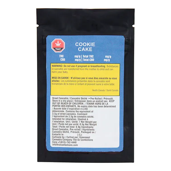 Cookie Cake Pre-roll (Pre-Rolls) by Oz Confections