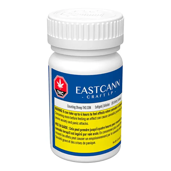 Counting Sheep THC: CBN 5:5 Softgels (Capsules, Softgels) by EastCann