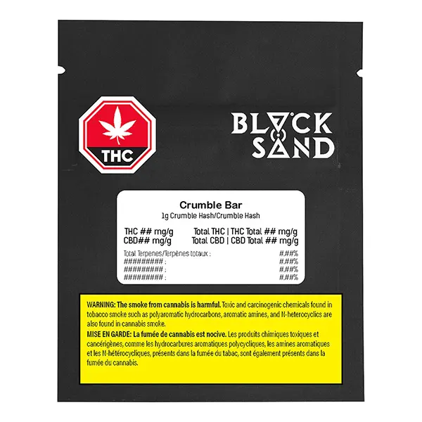 Image for Crumble Bar, cannabis all products by Black Sand