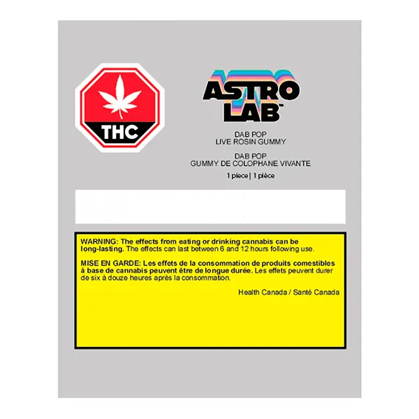 Dab Pop Live Rosin Gummy (Gummies) by Astrolab