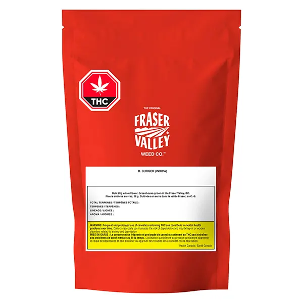Image for D. Burger, cannabis all products by The Original Fraser Valley Weed Co.