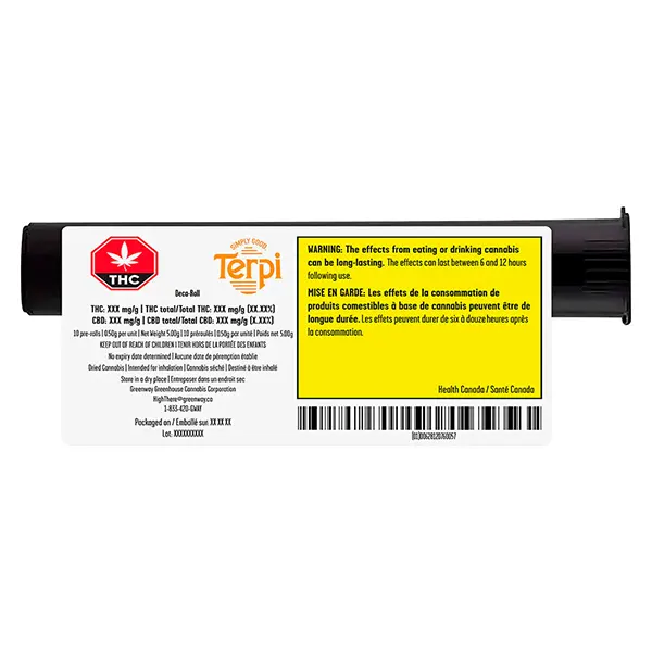 Deca-roll Pre-Roll (Pre-Rolls) by Terpina Flora