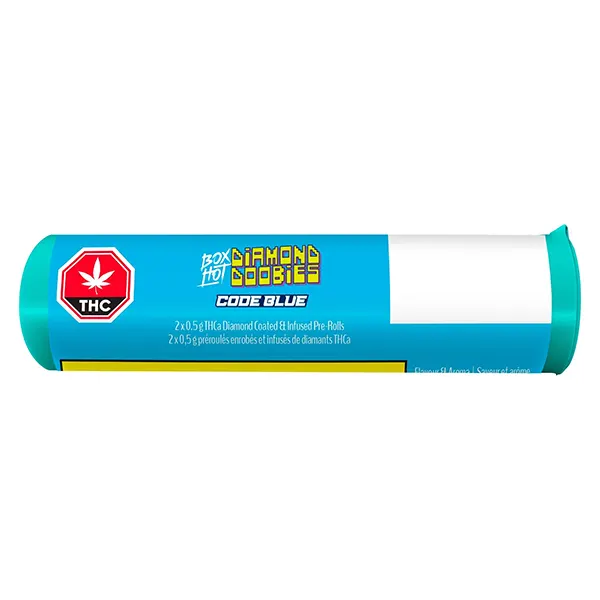 Diamond Doobies - Code Blue Infused Pre-Roll (Pre-Rolls) by BoxHot