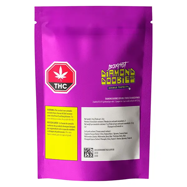 Diamond Doobies - Double Trifecta Infused Pre-Roll (Pre-Rolls) by BoxHot