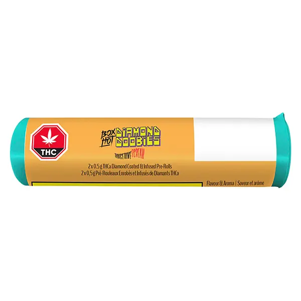 Diamond Doobies - Tangerine Scream Infused Pre-roll (Pre-Rolls) by BoxHot