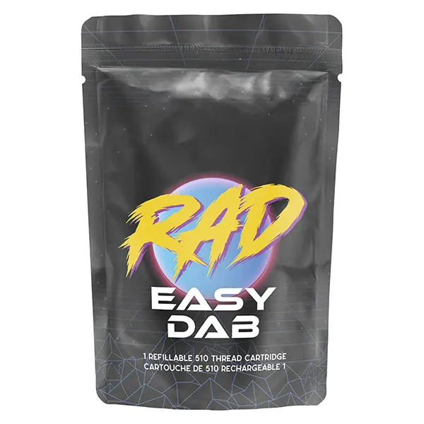 Easy Dab Refillable 510 Cartridge (Rolling Papers, Cones) by RAD